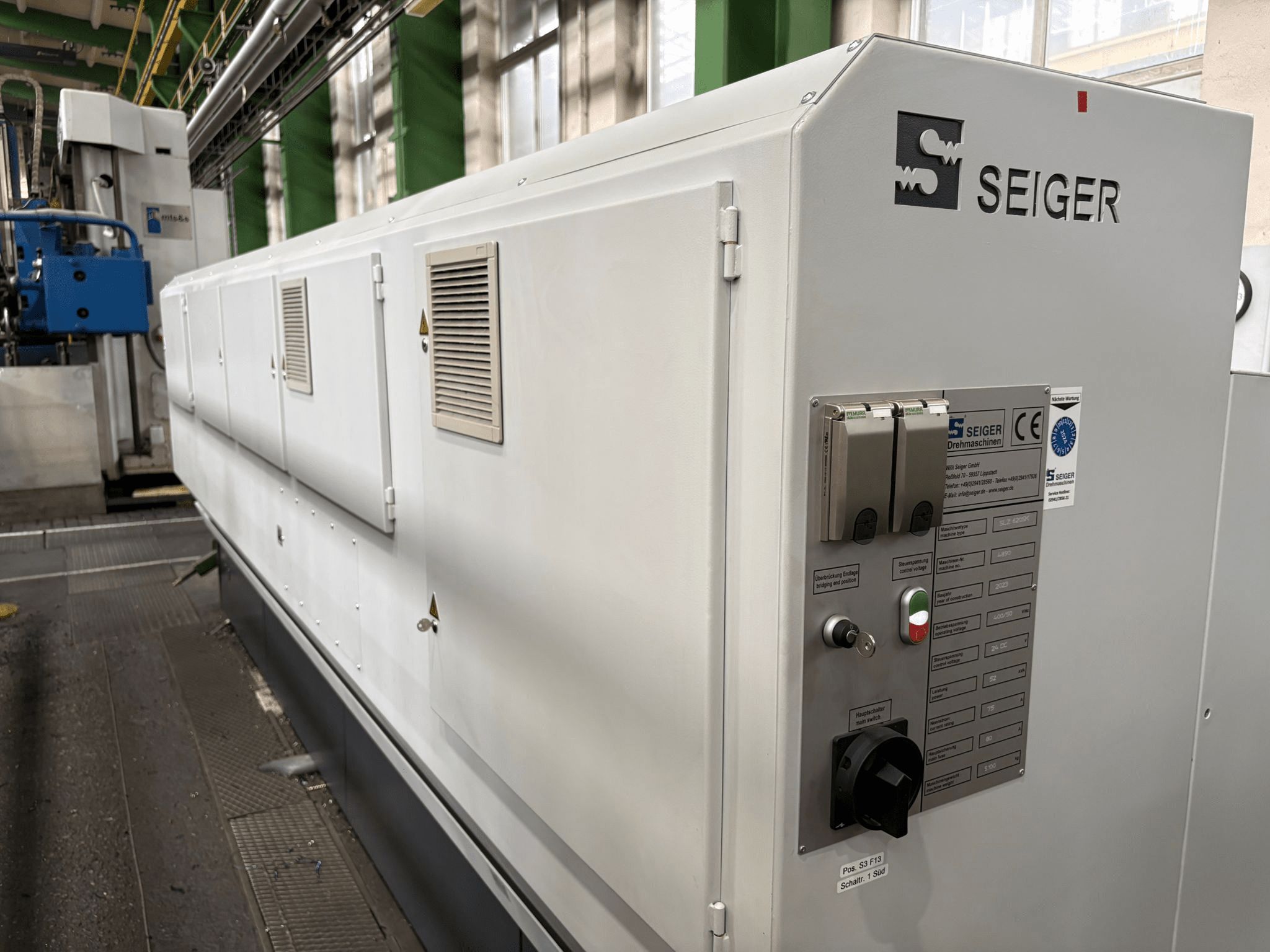Seiger SLZ 620 SK 09 Rückansicht