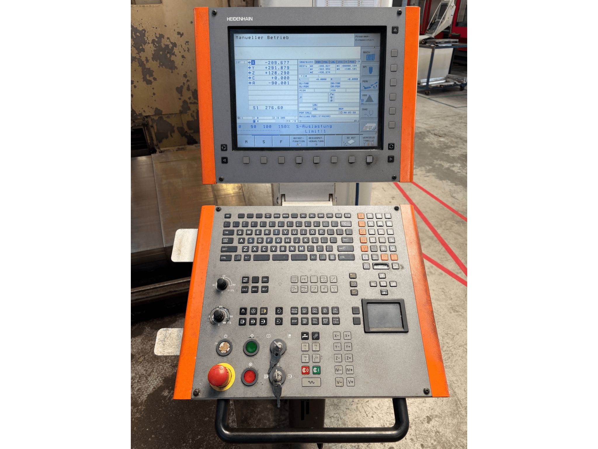 Mikron HPM1350U 07 Control system
