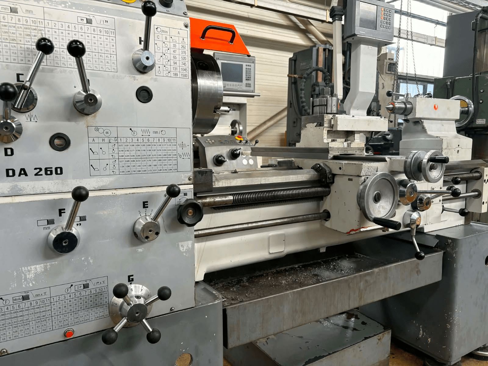Weiler DA 260 x 1.000 03 Seitenansicht