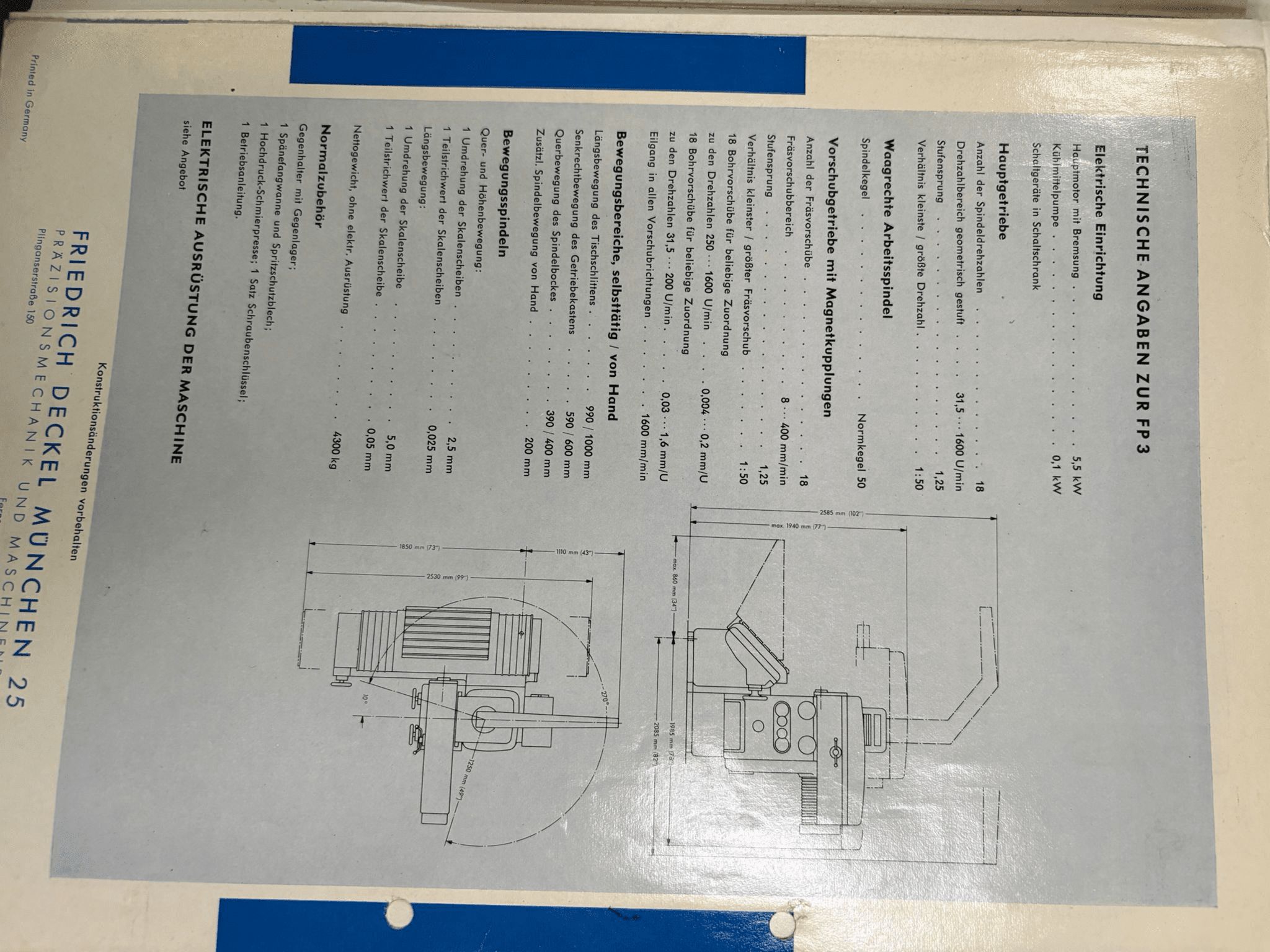 Deckel FP 33 05