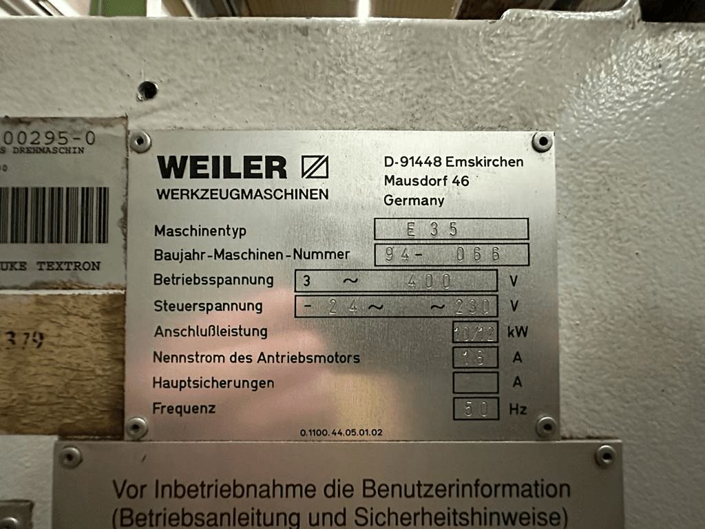 Weiler E 35 13